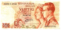 Billet  >  Belgique > 50 Francs 1966 - Otros & Sin Clasificación
