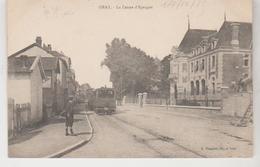 Haute Saône GRAY La Caisse D'epargne (train) 1915 - Gray