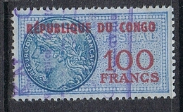 CONGO TIMBRE FISCAL - Usati