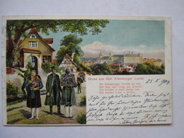 ALTENBURG  ( GRUSS AUS  DEM ALTENBURGER LANDE  )    PRECURSEUR DE 1904           TTB - Altenburg