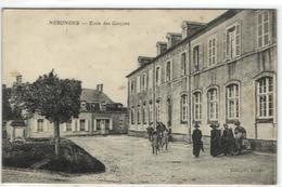 1 Cpa Nérondes - école Des Garçons - Nérondes