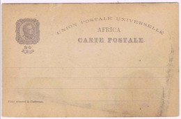 Africa, 1898, Bilhete Postal Centenário Da India - Portuguese Africa