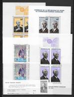 SERIE EXPRESSION FRANCAISE - 1968 - SERIE COMPLETE BLOCS ADENAUER ** MNH - 6 VALEURS - COTE MAURY = 51 EUR. - Non Classificati