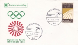 Germany Cover 1972 München Olympic Games -  Regensburg Fussball   (T20-21) - Estate 1972: Monaco