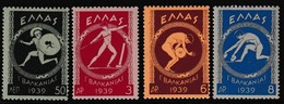 GREECE 1939 MH, Hellas 565/568 - Unused Stamps