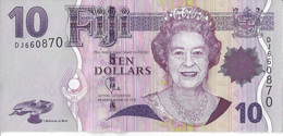 ILE FIDJI - 10 Dollars 2012 - UNC - Fiji