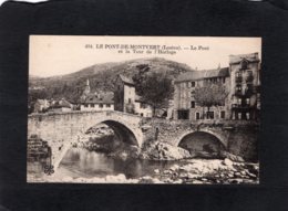 81724   Francia,  Le Pont-de-Montvert,  Le Pont Et La Tour De L"Horloge,  NV - Le Pont De Montvert