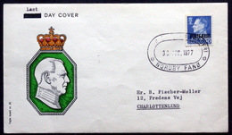 Denmark 1977 Letter Fanø-Esbjerg Færgeri  Nordby Fanø  ( Lot 6577 ) LAST DAY COVER - Paketmarken