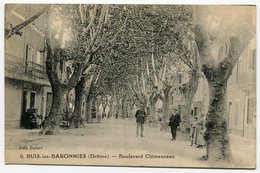 RC 10429 DROME 26 BUIS LES BARONNIES - BOULEVARD CLÉMENCEAU TB - Buis-les-Baronnies