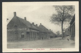 +++ CPA - WESTVLETEREN - Tram Statie - Station   // - Vleteren