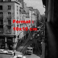 Reproduction D'une Photographie Ancienne D'une Intervention Des Pompiers Rue Richelieu à Paris En 1965 - Riproduzioni