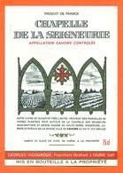 étiquette Vin De Cahors Chateau De La Seigneurie Georges Vigouroux à Cieurac - 75 Cl - Cahors