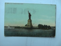 America USA NY New York State Of Liberty Vrijheidsbeeld  Old - Statue Of Liberty