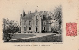 CERIZAY .  Château De Guinebertière. Très Beau Cliché - Cerizay