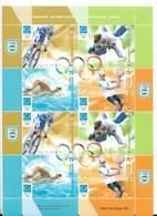 ARGENTINA 2004, ATHENS OLYMPICS SPORT GAMES ATENAS 2004 MINIATURE SHEET 8 VALUES SCOTT 2291 M/S - Nuovi