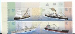 ARGENTINA 2004 SCOTT B189 SHIPS BLOCK OF FOUR MINT NH - Unused Stamps
