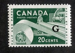 W-7954 Canada 1951  Sc.# O30** ( Cat.$6.00 )  - Offers Welcome! - Opdrukken