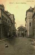 21..COTE D OR...NOLAY...RUE DE LA REPUBLIQUE - Andere & Zonder Classificatie