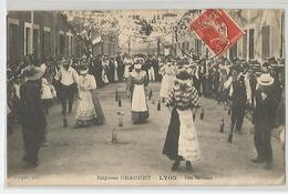 69 Rhone Lyon Impasse Brachet Jeux  Colin Maillard Animée 1908 - Autres & Non Classés