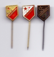 3 Pins Pin Boxing Club VOJVODINA Novi Sad Serbia Yugoslavia Box - Boxing