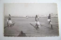 1939 MOLFETTA  PARTITA  CALCIO AMMOGLIATI SCAPOLI  CON IL SIG . POLI  FORMATO PICCOLO FOTOGRAFICA - Molfetta