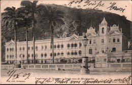 ! Alte Ansichtskarte 1909 Lembranca De Santos , Santa Casa De Mesincordia, Brasilien, Brazil - São Paulo