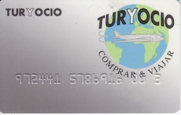 TARJETA DE TURYOCIO DE VIAJES DE AVION - Avions