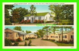 SILVER SPRINGS, FL - GRAY'S MOTOR COURT - TRAVEL 1950 - HENRY H. AHRENS - - Silver Springs