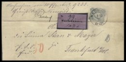 GERMANY, Cover, Used, F/VF - Lettres & Documents
