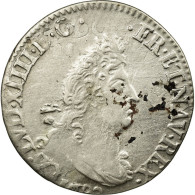 Monnaie, France, Louis XIV, 4 Sols Aux 2 L, 1692, Riom, Frappe Médaille, TB+ - 1643-1715 Lodewijk XIV De Zonnekoning