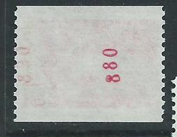 [25] Variété : N° 2063 Type Sabine Double Numéro Rouge Au Verso ** - Unused Stamps