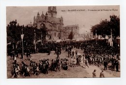 - CPA SAINTE-ANNE-D'AURAY (56) - Procession Sur Le Champ De L'Épine (belle Animation) - Edition Laurent-Nel 2454 - - Sainte Anne D'Auray