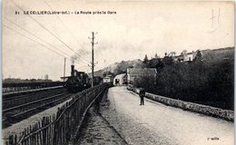 44 - Le CELLIER -- La Route Près La Gare - Le Cellier