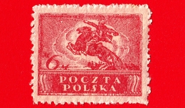 POLONIA - POLSKA - Nuovo - 1919 - Ulano Cavaliere Polacco - 6 M - Oblitérés