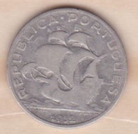 Portugal . 5 Escudos 1932 ,en Argent, KM# 581 - Portogallo