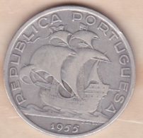PORTUGAL. 10 ESCUDOS 1955, En Argent - Portugal
