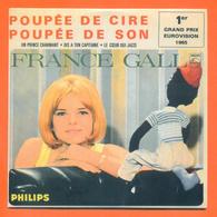 France Gall CD 4 Titres Pochette Reproduction Du 45 Tours De L'époque - 2 Scans - Verzameluitgaven