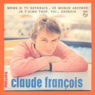 Claude François CD 4 Titres Pochette Reproduction Du 45 Tours De L'époque - 2 Scans - Collector's Editions