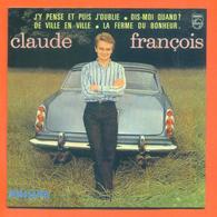 Claude François CD 4 Titres Pochette Reproduction Du 45 Tours De L'époque - 2 Scans - Collectors