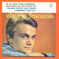 Claude François CD 4 Titres Pochette Reproduction Du 45 Tours De L'époque - 2 Scans - Ediciones De Colección