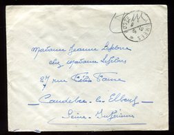Enveloppe En FM Pour Caudebec Les Elbeuf En 1939 - N192 - Guerra Del 1939-45
