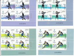 China 2018-32 Olympic Winter Game Beijing 2022-Snow Sports Stamps Block - Inverno 2022 : Pechino