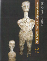 2004 Jordan Ain Ghazal Statues Souvenir Sheet MNH - Jordan