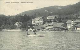 HILTERFINGEN - Pension Marbach (cachet De La Pension Au Dos De La Carte). - Hilterfingen