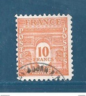 Delcampe - France Timbres De 1944  Arc De Triomphe  N° 629  Oblitérés (cote 27,50€) - Gebruikt