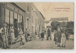 54 Vandières La Place Animée Boulangerie épicerie Moisette La Moselle Illustrée 1909 - Other & Unclassified