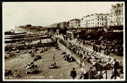 Ref 1242 - 1954 Real Photo Postcard - The Wish Tower Fro Eastbourne Beach - Sussex - Eastbourne