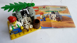 FIGURINE LEGO 6232 SKELETON CREW Avec Notice 1996 - MINI FIGURE Légo - Lego System