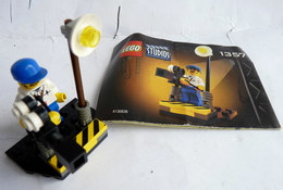 FIGURINE LEGO 1357 STUDIO CAMERAMAN Avec Notice 2001 - MINI FIGURE Légo - Lego System