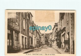 46 - SALVIAC - Rue De La Poste - Salviac